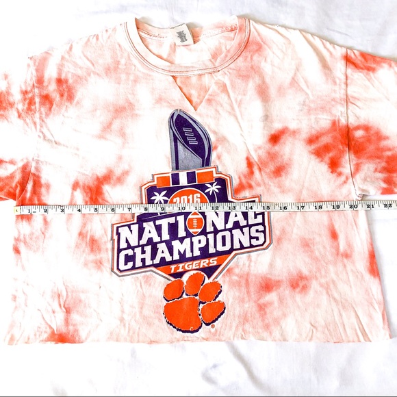 Customized Clemson Cropped Tee - Picture 3 of 5